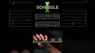 Schedule 1 OST - Guitar POV [Tabs On Screen]