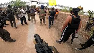 ลง Milsim ครั้งแรกด้วย MCX Rattler GBB Event bbgun Kanchanaburi 2024 อ้อมขวาเข้าตีหลังวัง 05/05/2024