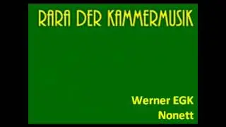Werner Egk Nonett