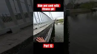 CRAZY FITNESS GIRL WILL NEVER FIND SHAZAM #parkour #hideandseek #shazam #fitnessgirl #game #pov