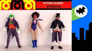 Vintage Mego World's Greatest Super-Heroes - Batman Villain Action Figures