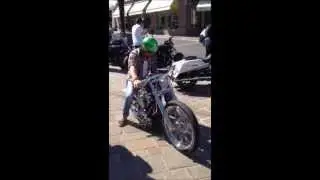 Harley European Bike week Faak 2013 Kickstart my Evolution Bobber