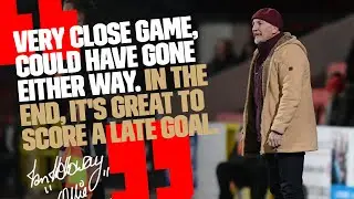 Ian Holloway on victory against Peterborough and progression in the Vertu Trophy