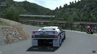 Assetto corsa camtool for Peares Corto 2022 with Lancia 037 Rally Evo2 Group B!