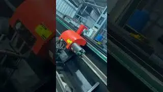 DNE Tube Laser Cutting &ndash; Square Tube in Action #cnc #manufacturingindia #engineeringworks