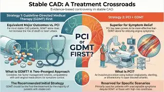 🫀PCI Or GDMT First ?🫀