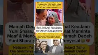 mamah Dedeh nasehati Yuni shara#shortvideo #beritaviralartis #yunishara #mamahdedeh