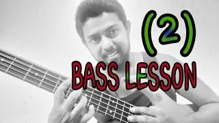 Bass guitar lessons part 2 | නිවැරදිව බේස් ගිටාර් වාදනය ඉගනගමු | Bass guitar lessons sinhala
