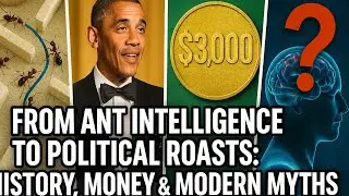 From Ant Intelligence to Political Roasts: History, Money & Modern Myths