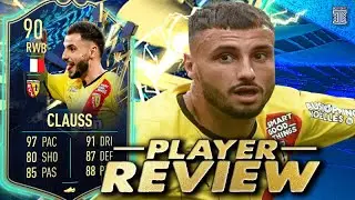 90 TEAM OF THE SEASON CLAUSS PLAYER REVIEW! TOTS CLAUSS - FIFA 22 Ultimate Team