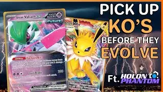 Iron Valiant ex IS SO FAST!!! Gholdengo ex vs Jolteon Vmax ft. The Holon Phantom! (Tabletop Testing)