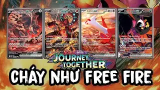 POKEMON TCG LIVE | Ch&aacute;y Như Free Fire!!! Volcanion ex / Magmortar Standard Deck - Journey Together