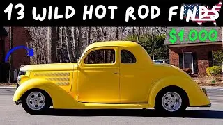13 Cool and Wild Hot Rods for Sale! Attention-Grabbing MONSTERS!!