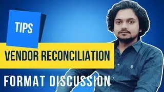 Vendor Reconciliation Format Discussion | @caamitkumar07