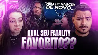 CASAL REAGE: FATALITYS MAIS FÁCEIS das batalhas!