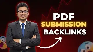 How to Create PDF Submission Backlinks | Link Building Strategy | Guide By Learn SEO With Hafiz
