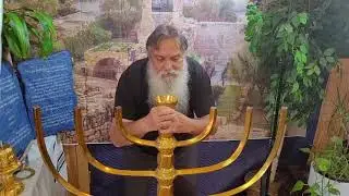 Assembly of Full Size 7 branch Menorah of the Second Temple period by Dr. Terry Harman