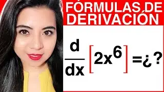 DERIVAR una FUNCIÓN POTENCIA - FÓRMULAS para DERIVAR #4