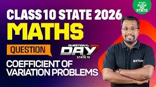 📑 Question Of The Day❓ Coefficient of Variation Problems | Class 10 Math | Xylem State 10 Tamil