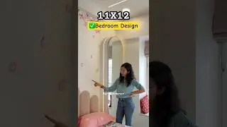✅11X12 ka Bedroom Design #bedroom #shorts #homeinterior #ytshorts #interiordesign #shortsfeed