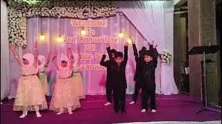 A is for Allah performed by our Tiny tots of Nursery. 2nd Annual Function 2024-25 APS Kharghar