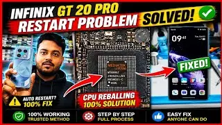Infinix GT 20 Pro Restart Problem Solution // Infinix GT 20 Pro Dead Solution // MT6896Z