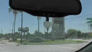 driving around Kissimmee florida on irlo bronson highway