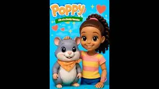 Poppy:  Life of a Daddy Hamster 🐹#childrensstories #storytime #kidsvideo #petstory #animatedstories