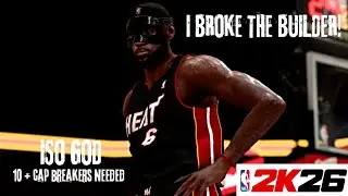 BEST ISO BUILD IN NBA2K26 HANDS DOWN! 10+ Cap breakers needed for the build to be at max potential