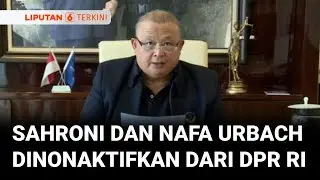 [Full] Pernyataan Sekjen Nasdem Perihal Dinonataktifkannya Ahmad Sahroni dan Nafa Urbach dari DPR RI