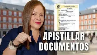 ⁉️ QU&Eacute; DOCUMENTOS SE DEBEN APOSTILLAN PARA ESPA&Ntilde;A 🇪🇸 #MigracionPositiva