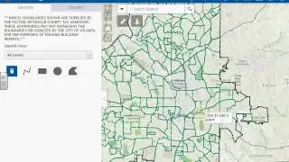 Create a pdf map from the Planning Viewer