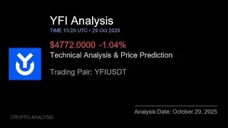 YFI (YFIUSDT) Technical Analysis - Price Prediction & Buy or Sell October 29, 2025