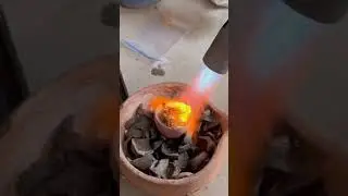 Melting procedure of gold | how to melt gold | how to melt gold jewellery  #thegoldexpertpk #gold