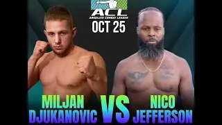 MILJAN DJUKANOVIC VS NICO JEFFERSON ACL 8 FULL FIGHT