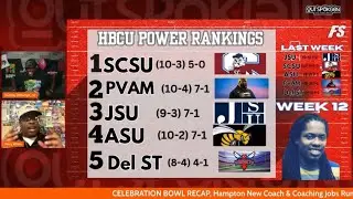 Final 2025 Top 5 HBCU FCS Football Ranking | OnTheYardNetwork 