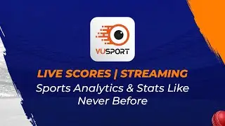 Introducing the VUSport App | Experience Sports Like Never Before!