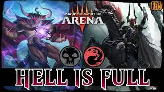 PRIMAL ODIN KILLS | MTG Arena - Rakdos Demon Reanimator Jank Combo FINAL FANTASY Standard Deck