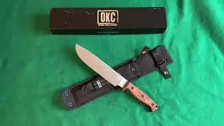 OKC Bushcraft Woodsman knife