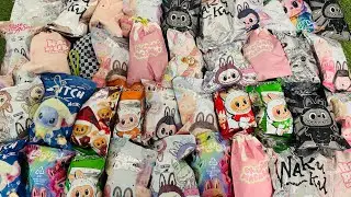 Mega & Huge Labubu Stitch & blindbox unboxing with Asmr💕 Satisfying video | No Talk 🎧 