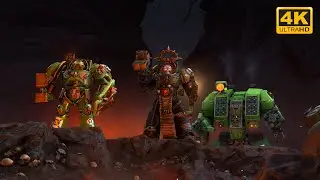Space Marines - Direct Strike Mod - Gameplay Video - 4K Quality - Warhammer 40K Dawn Of War 3