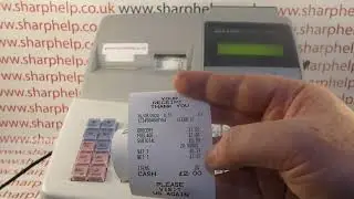 How To Program Different Tax Vat Systems Sharp XEA303 / XEA406 / XEA40S Cash Registers Full Tutorial