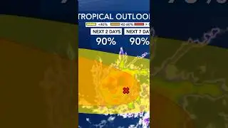 Tropical Season is Here! Systems currently forming in the Atlantic. Full forecast in the sound ⬇️
