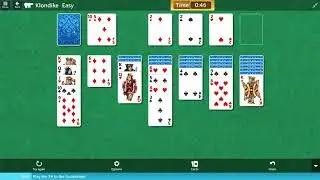 Star Club-Classic/Klondike-Easy/Game No 01/Microsoft Solitaire Collection