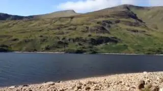 Clear UFO sighting over loch treig Scotland 2015