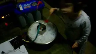 Brushless Motor Submerged in Mineral Oil 4/1/09