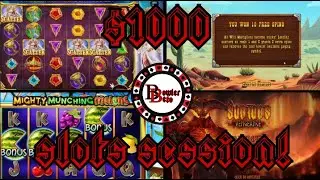 I Got A HUGE WIN on Clumsy Cowboys during this Online Slots Session !!