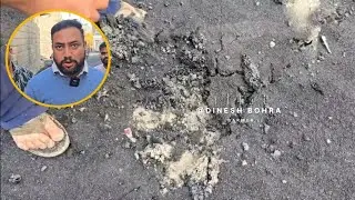 बाड़मेर में कल रात को रोड़ बनी और आज हाल देखिए, प्रतापजी की प्रोल इलाके की तस्वीरें...