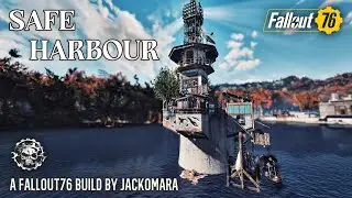 Fallout 76 Camp Build | Scrappy Free States Lake Sanctuary