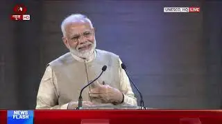 PM Modi addresses Indian community at UNESCO Headquarters